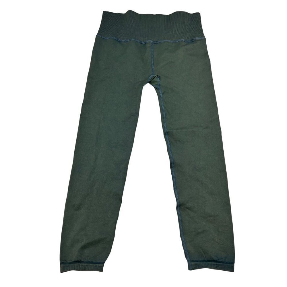 Indigo Thread Co Women’s Cropped Leggings Green Size XL/1X